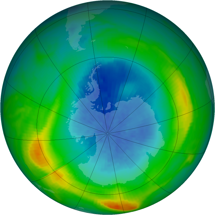 Ozone Map 1980-10-04